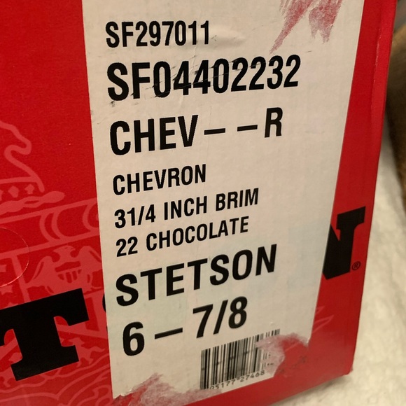 Stetson Chevron Chocolate - Picture 11 of 13